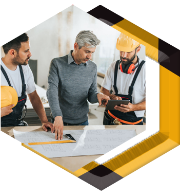Artisan qui utilise l'application de gestion de chantier Tabaz